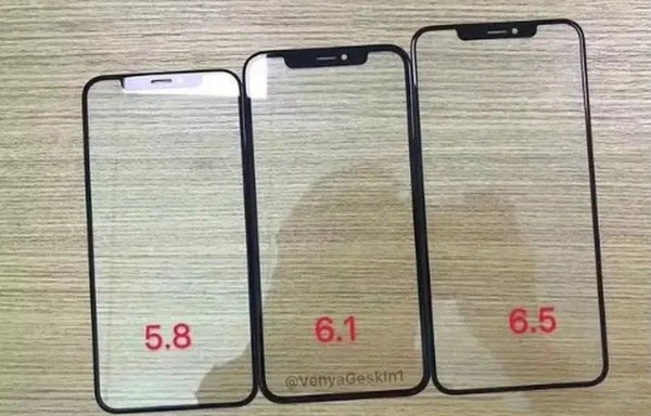 iPhone 11系列前面板（圖源推特）