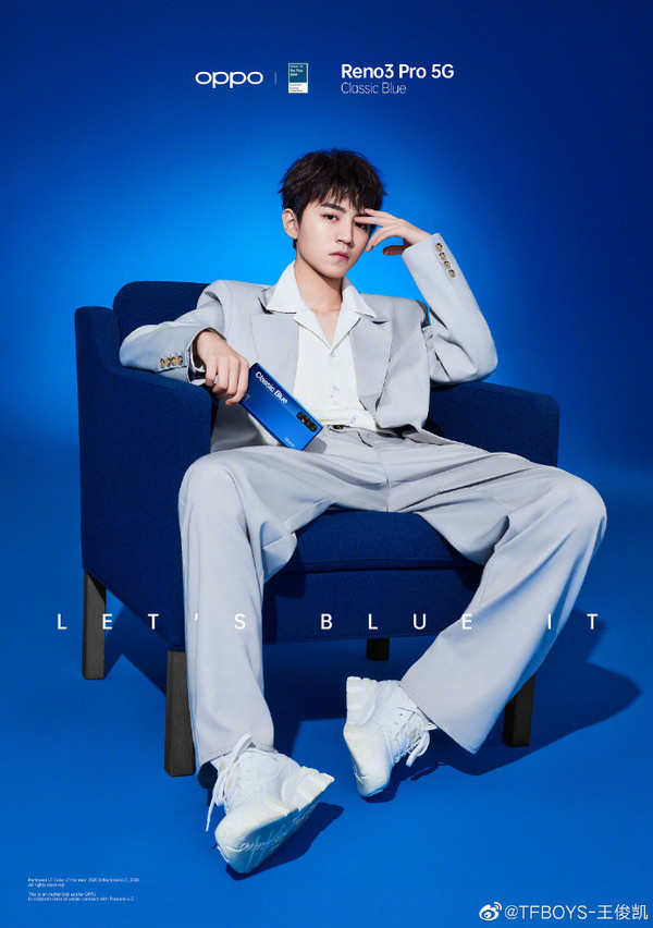 OPPO Reno3 Pro 5G經(jīng)典藍(lán)