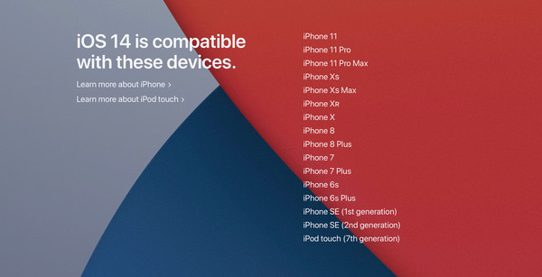 iOS 14兼容這16款手機 